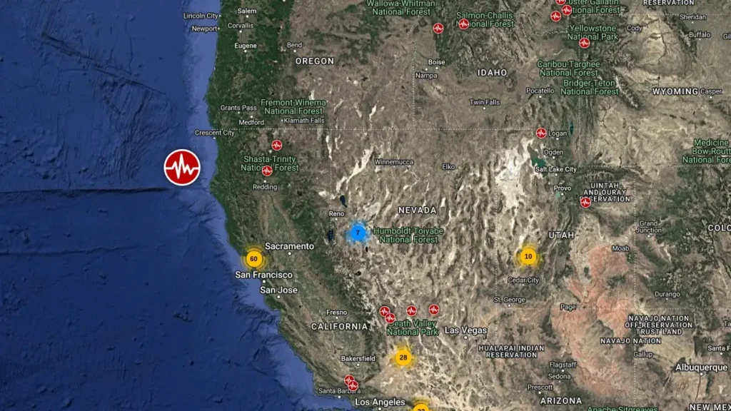 Tsunami Warning Issued California Coastline