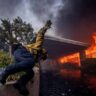 Hollywood Hills Fire